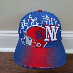 New York Giants NFL Leader Of The Game Snapback Hat Cap NY Skyline Liberty